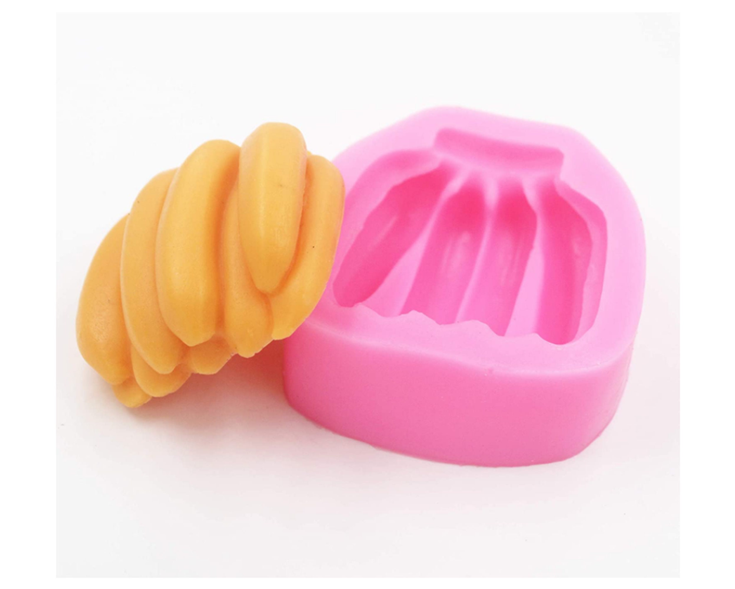Banana Silicone Soap Molds Fruit Molds for Soap Candle Etsy