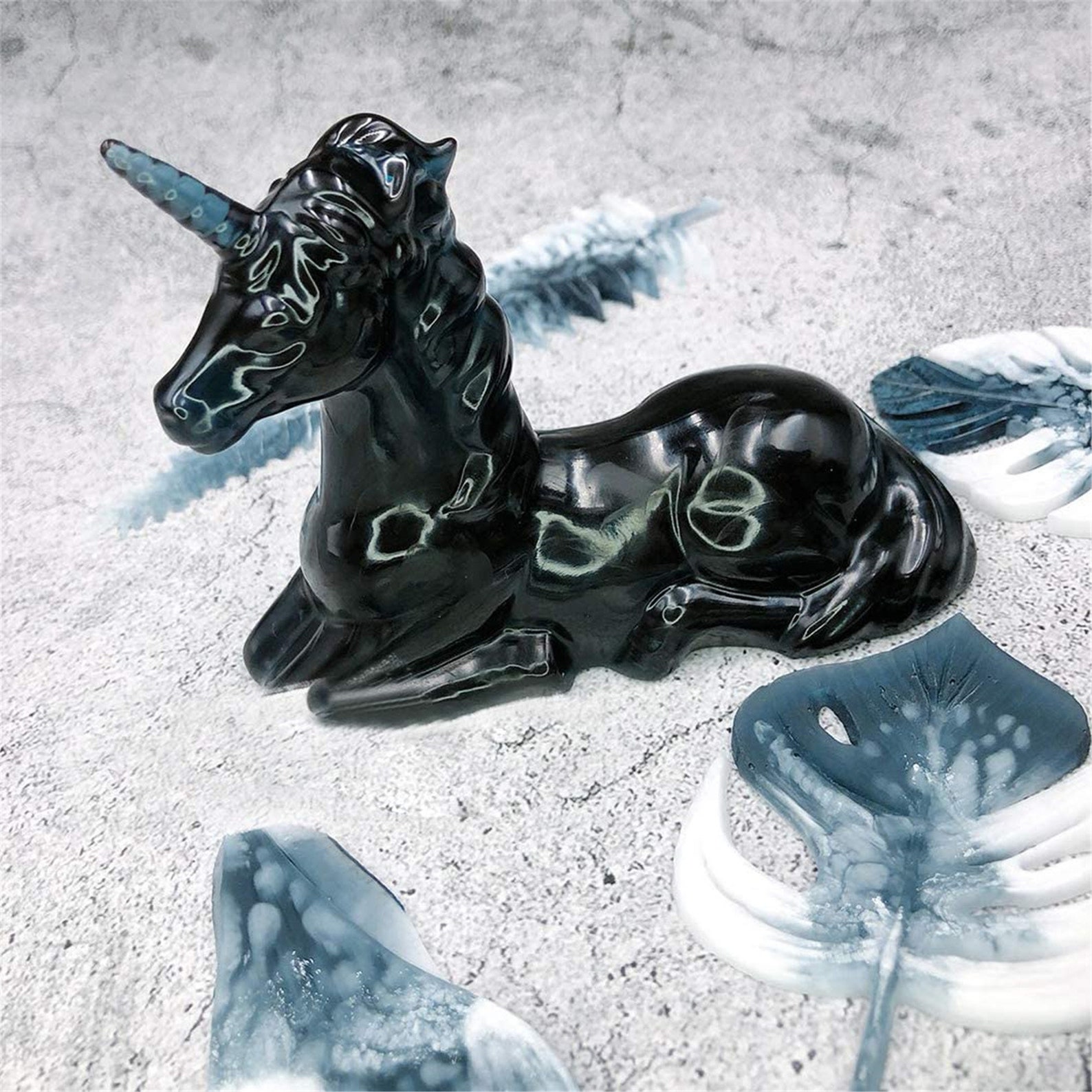 Unicorn Resin Molds Crystal Silicone Molds for Resin Epoxy Etsy UK