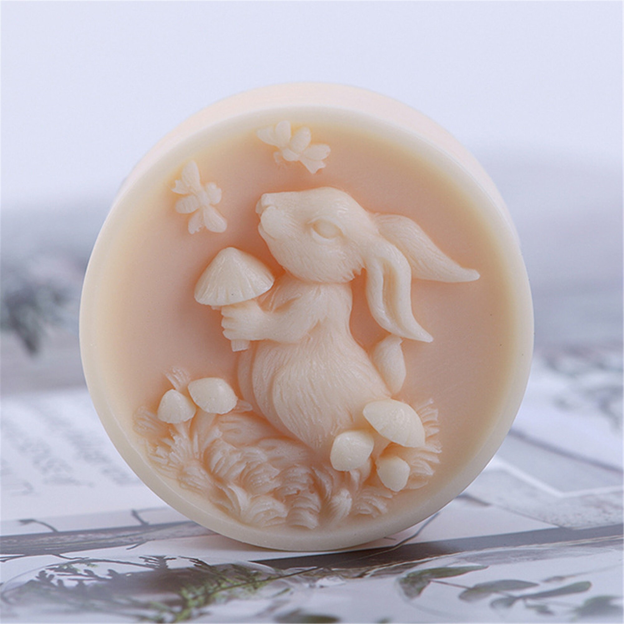 Rabbit Craft Soap Molds Silicone Candle Molds Soap Making Molds Resin Wax Mould