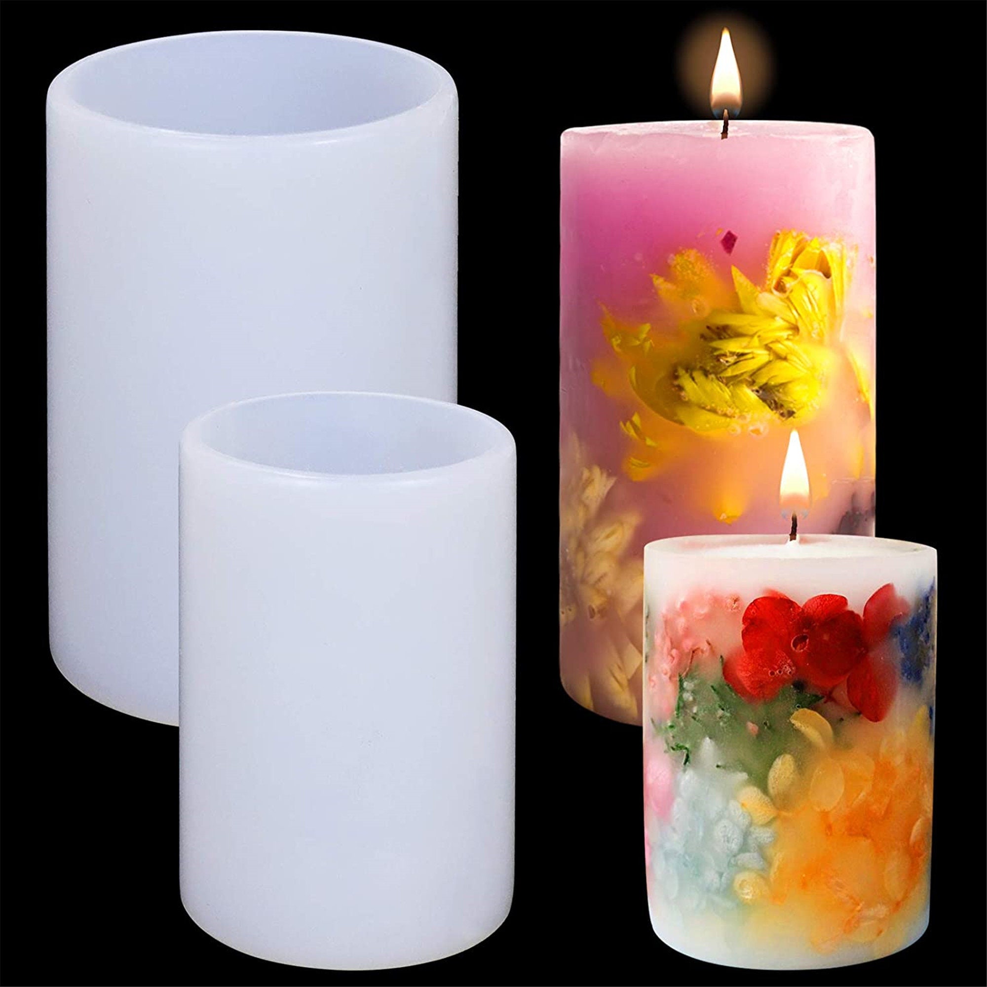 DIY Aromatherapy Wax Silicone Mold Super Popular Personalized Gifts Flower  Ornaments Wax Mold Soap Candle Mold DIY Clay Crafts From Yiyu_hg, $13.77
