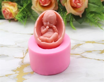 Moule à Savon - QIILU - Ensemble DIY En Silicone - 3 Moules - Boîte En