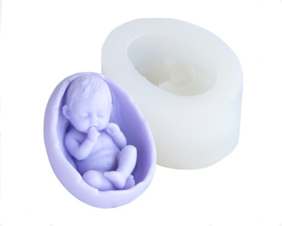 Silicone Molds Sleeping Baby Eggshell Baby Craft Art Silicone Soap Mold Angel Baby Craft Molds DIY Handmade Soap Molds Etsy Canada