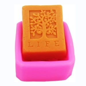 Life Tree-zeepvorm: siliconenlotionstaaf crafting mal