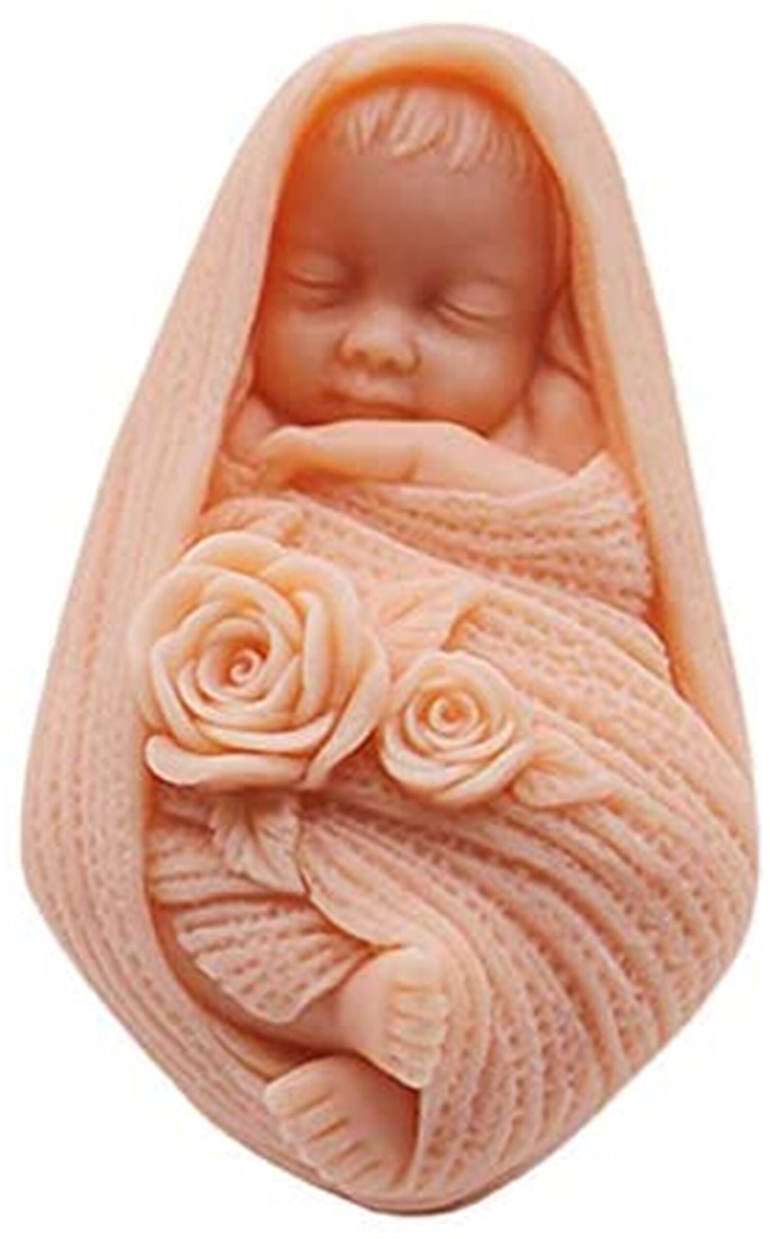 Sleeping Baby Silicone Molds Food Grade Silicone Mold Mini Etsy