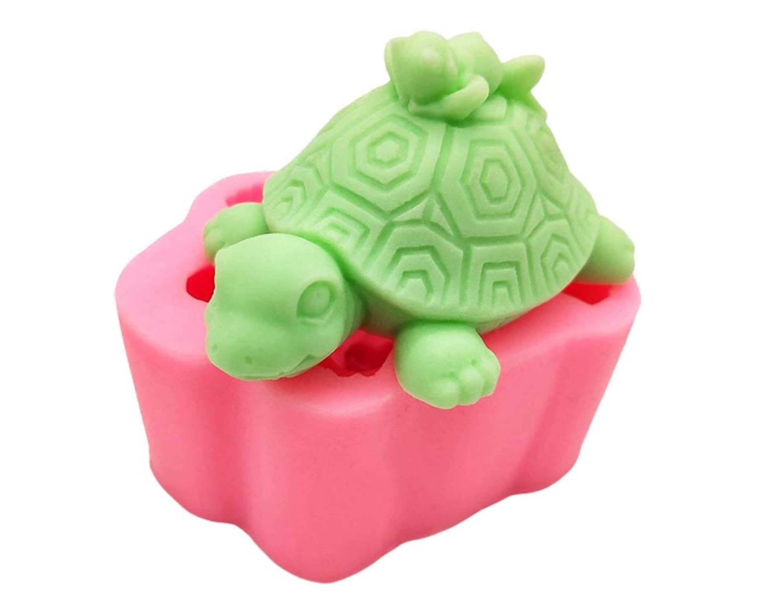 3D Turtle Silicone Soap Mold Tortoise Handmade Craft Candle Etsy