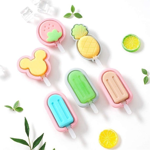 Ice Cream Making Mold Tray Silicone Ice Pop Popsicle Molds - China Popsicle  Molds and Ice Cream Mold price