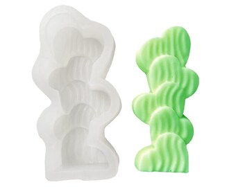 Set 4 Stampi Silicone Per Cioccolato: Ananas, Cactus, Palma E Fenicottero – Fai Dolci E Ghiaccio