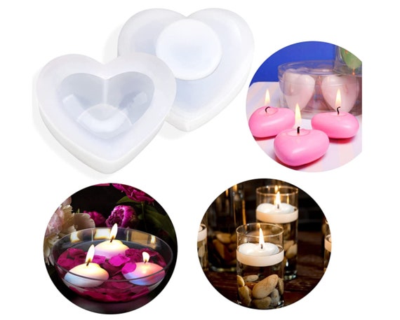 LETTER Dinner Silicone Mould Chocolate Cake Soap Mold Candle Molds Party  Wedding Candle Making Heart Shape Handmade Scented Candles Valentines Day  Candle Molds