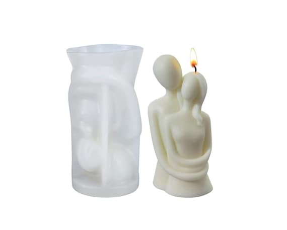 Candle Molds Silicone Art Body, 3D Candle Molds for Candle Making, DIY  Soap,candle, Chocolate, Plaster or Epoxy Resin 