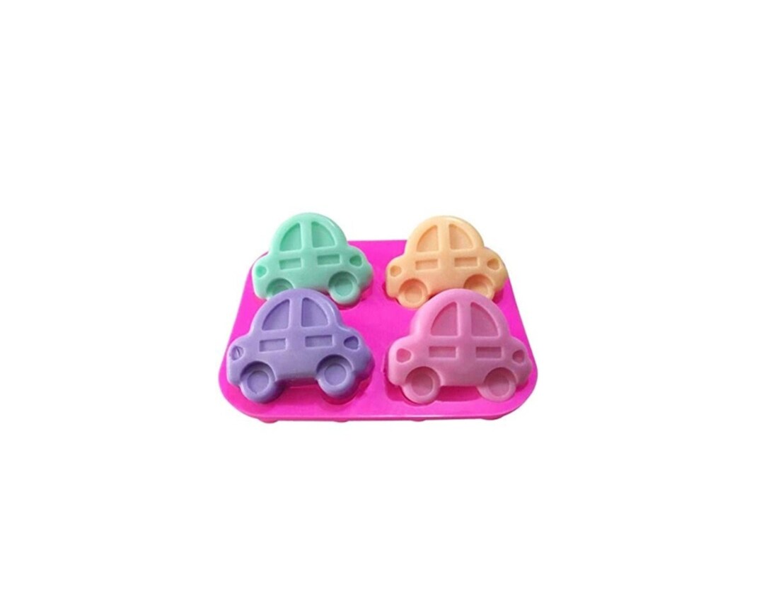 4 Holes Silicone Molds Bubble Cars Shape Craft Art Silicone Etsy