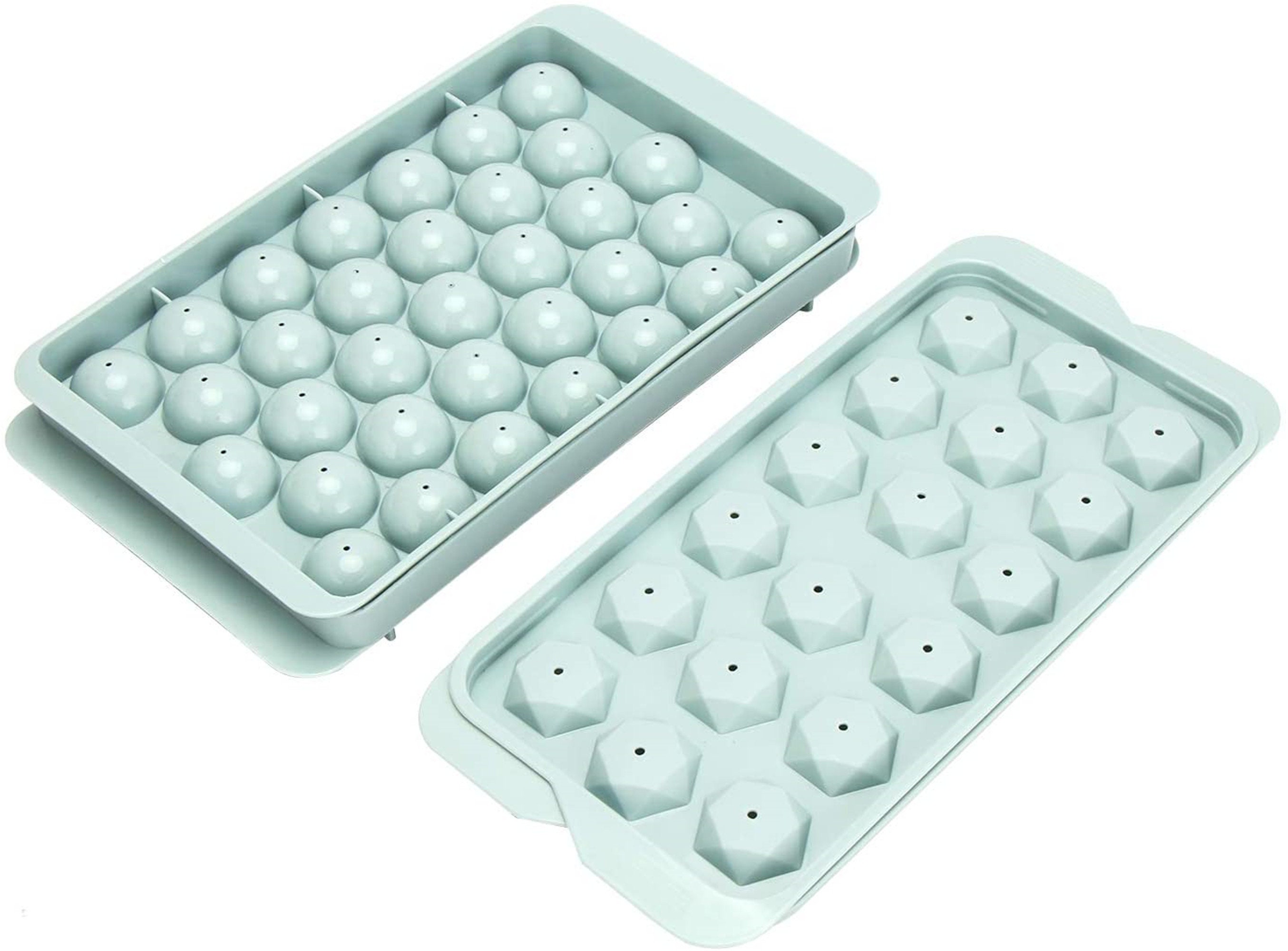 1pc Homemade 21 Grids Ice Cube Tray, Personalized Creative Small Ice Box,  Supplement Food Ice Maker Mold, Ice Cube Storage Box For Home Use