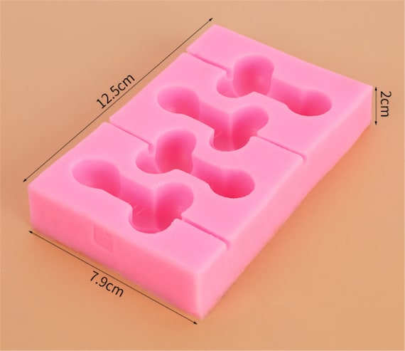 Cake Candy Mold Ice Popsicle Soap Mould Chocolate Penis Shape Silicone Resin