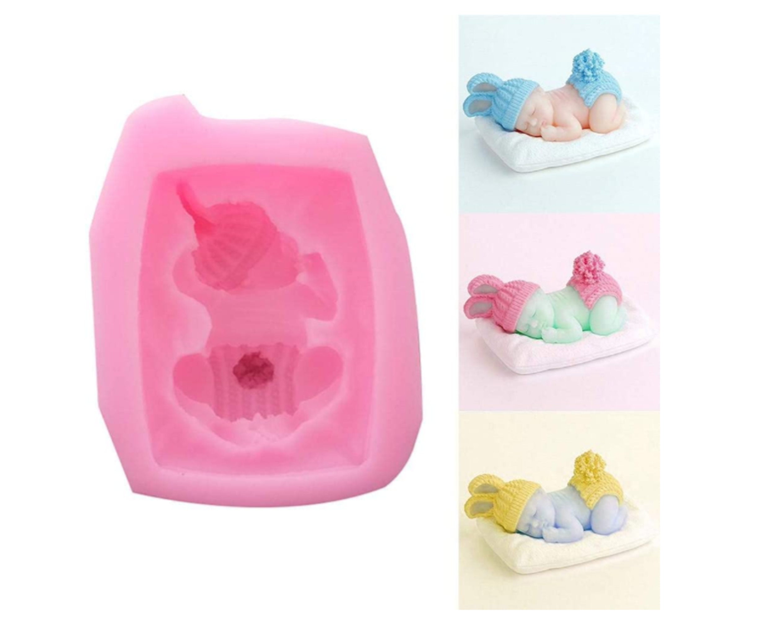 DIY Cup Resin Silicone Mold,craft Makeup Brush Holder Organizer Epoxy Mold  Cosmetics Brushes Pen Storage Mold Bottle Casting Mold 
