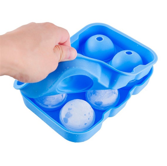 Silicone Ice Cube Trays 25-cavity Mini Round Ice Cube Moulds With