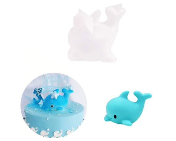 2 Pack 3D Dolphin Silicone Resin Fondant Mold Epoxy Casting Mould for DIY Craft Soap Candle Chocolate Cake Decoration Tool 2 Pack 3D Dolphin Silicone Resin Fondant Mold Epoxy Casting Mould for DIY Craft Soap Candle Chocolate Cake Decoration Tool