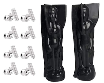2PCS Rubber Candle Making Mould DIY Candle Making Supplies Moulds for Home Ornaments (Male + Female)