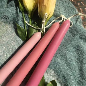 Tall Taper Candle Mold: Clear Plastic Candlestick Making (2.2 x 25cm) image 7