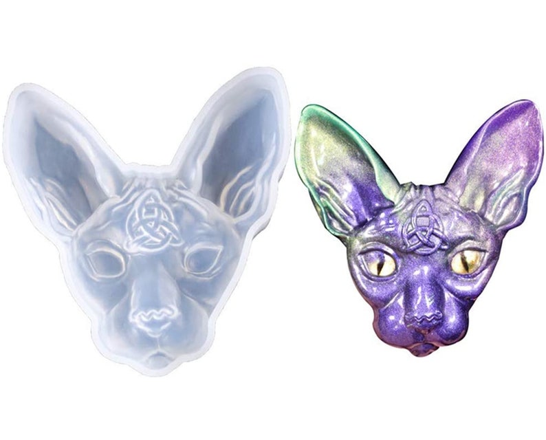 Canadian Hairless Cat Beerus Devil DIY Hand Craft Epoxy Resin Etsy