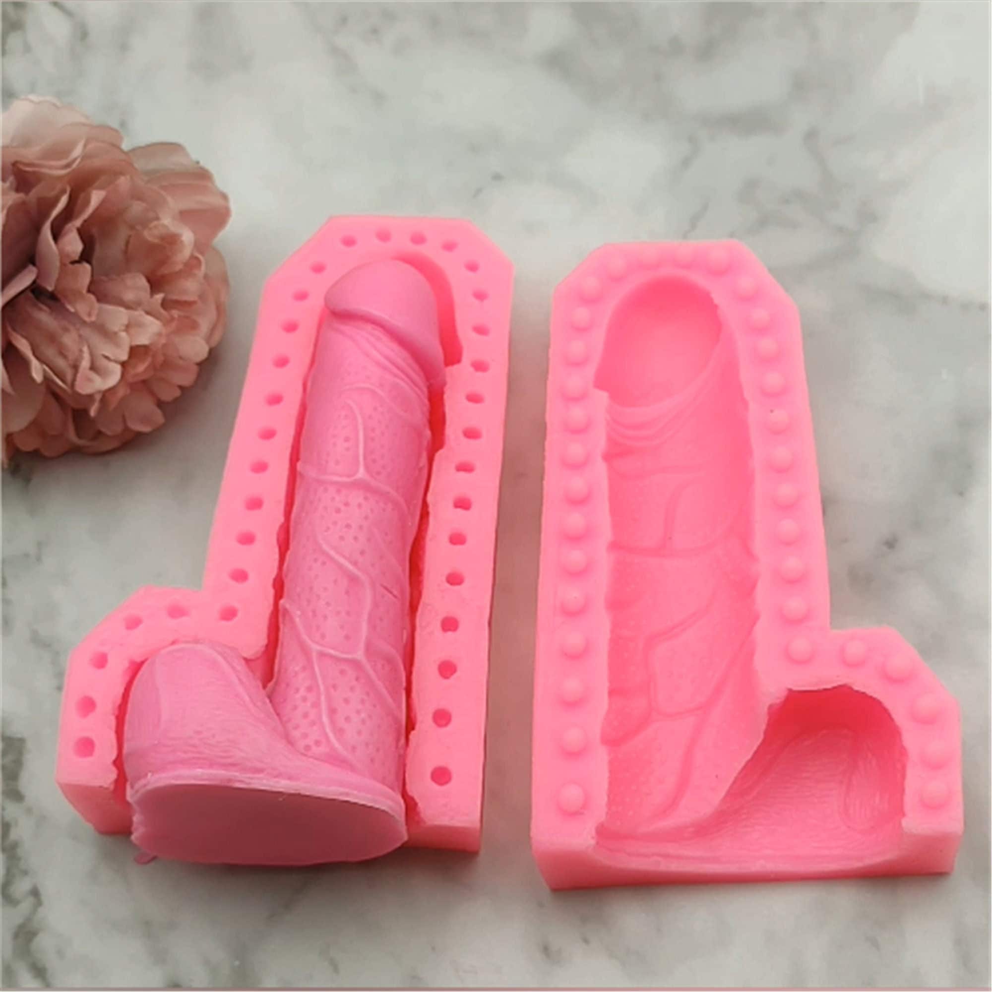 Penis Cake Mold, Silicone Mousse Chocolate Fondant Mold,ice Cube Mould  Birthday Single Party Funny Baking Tool 