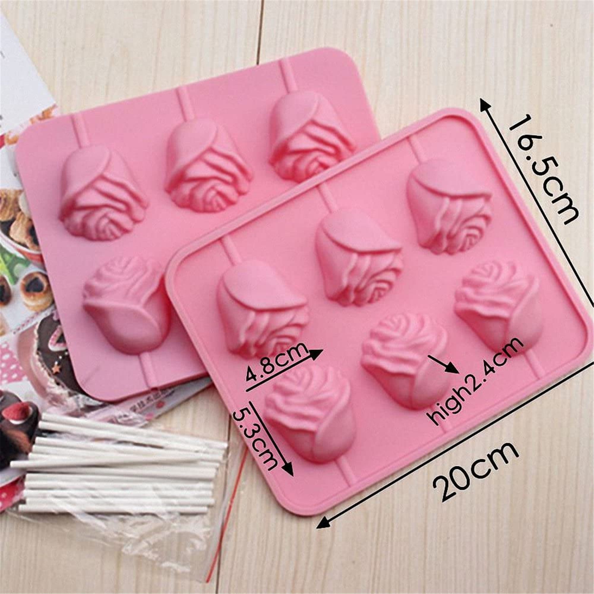 Flower Lollipop Mold  Daisy Silicone Lollipop Mold - Sweets & Treats™