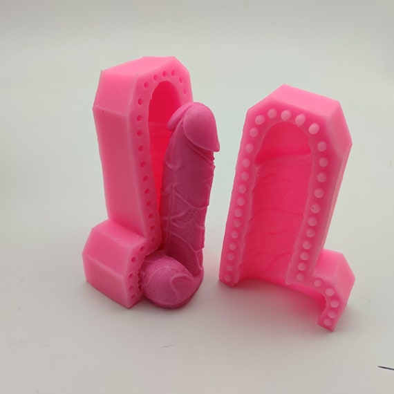 Bachelorette Party Supplies Penis Shaped Silicone Cake Soap Chocolate Jelly  Candy Mold Baking Mould