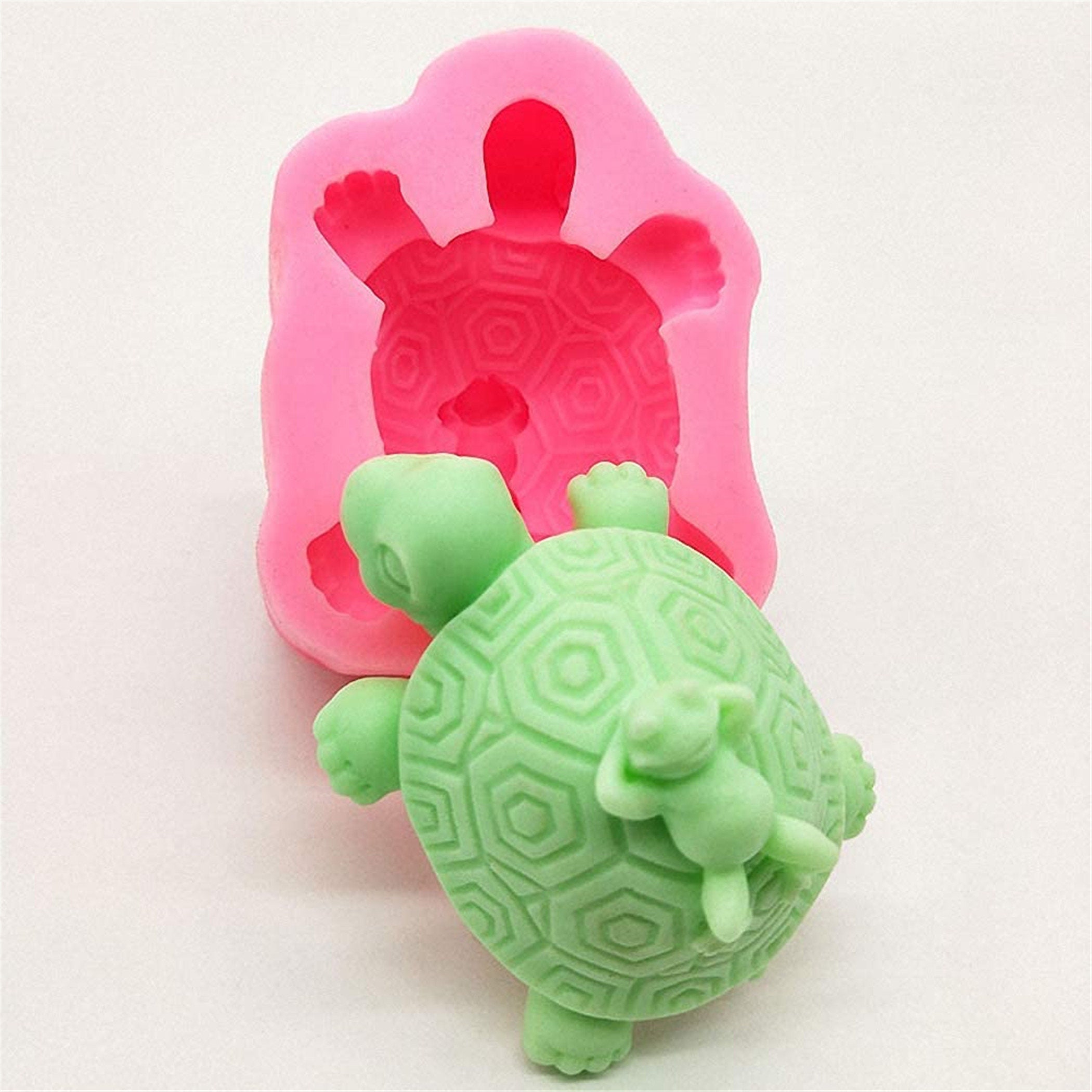 3D Turtle Silicone Soap Mold Tortoise Handmade Craft Candle Etsy