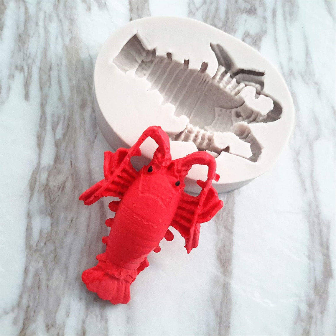 Lobster Fondant Cake Decoration Molds Silicone Mold for Etsy