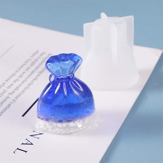 DIY Crystal Epoxy Resin Mold Purse Lucky Bag Decoration Casting Silicone  Mould Crafts Jewelry Ornaments Making Tools - Walmart.com
