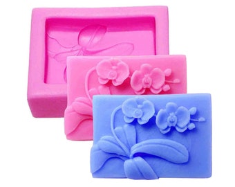 Stampo in silicone per sapone a forma di fiore: strumento fai da te per sapone e lozione