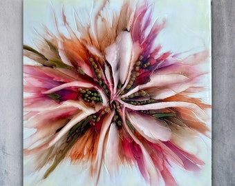 Whimsical Flower: Exploration In Texture