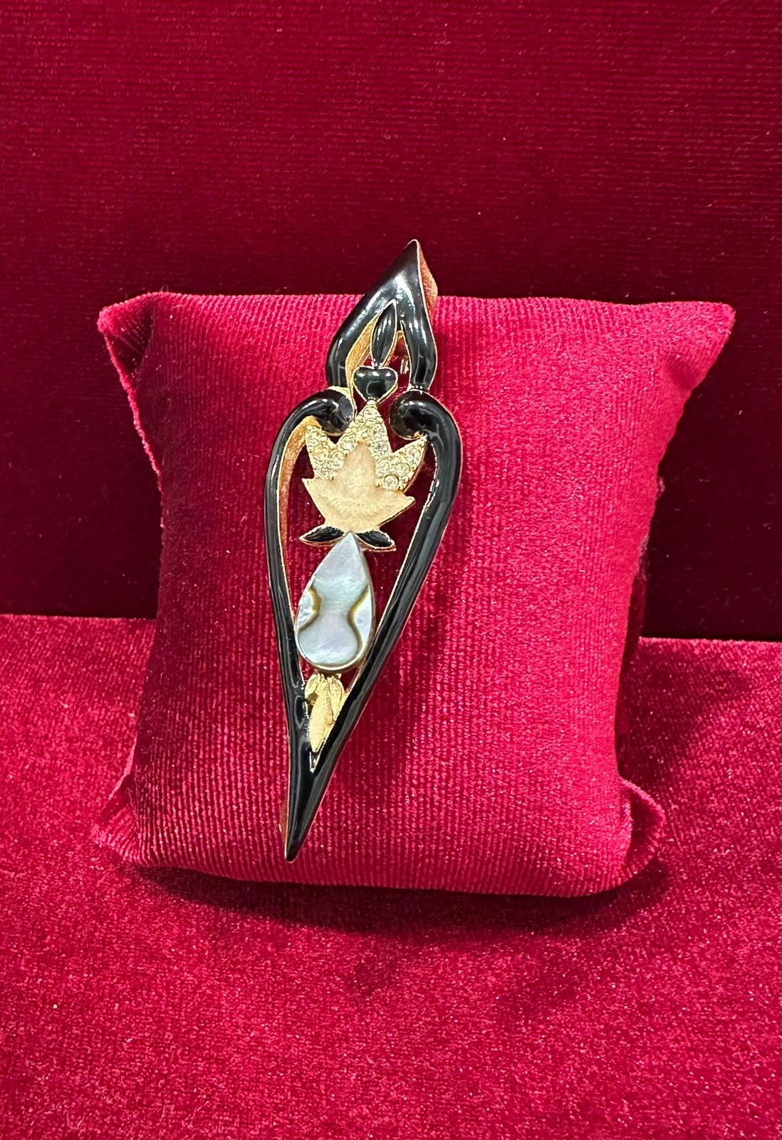 Ungaro Paris Brooch - Etsy