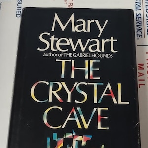 Vintage The Crystal Cave Hardcover Book by Mary Stewart