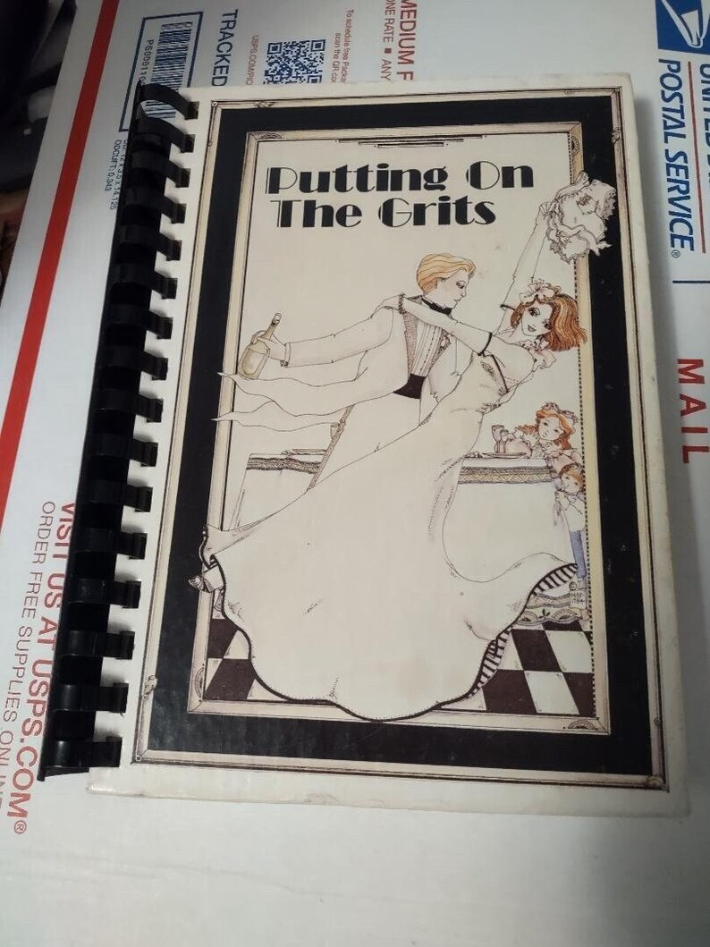 Regional Cookbook 'putting on the Grits' JUNIOR Etsy