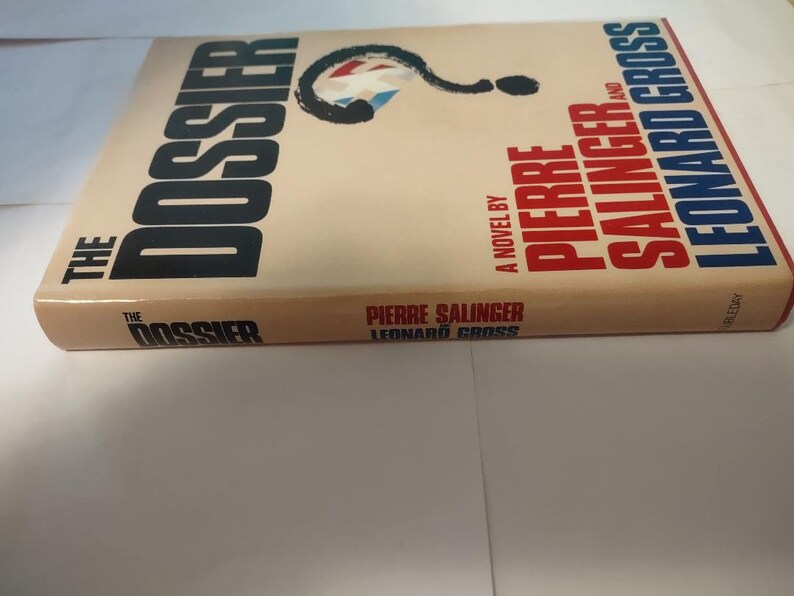 THE DOSSIER by Leonard Gross & Pierre Salinger 1984 Hardcover - Etsy