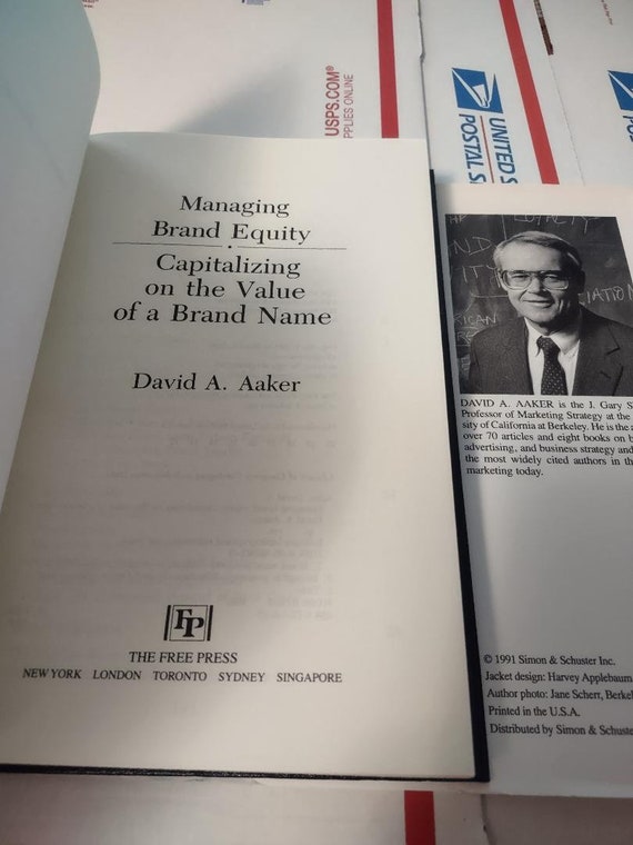 Managing Brand Equity: Capitalizing on the Value of a Brand Name by David A Aaker Hardcover 1991 ISBN 0029001013 New - Etsy Managing Brand Equity: Capitalizing on the Value of a Brand Name by David A Aaker Hardcover 1991 ISBN 0029001013 New - Etsy