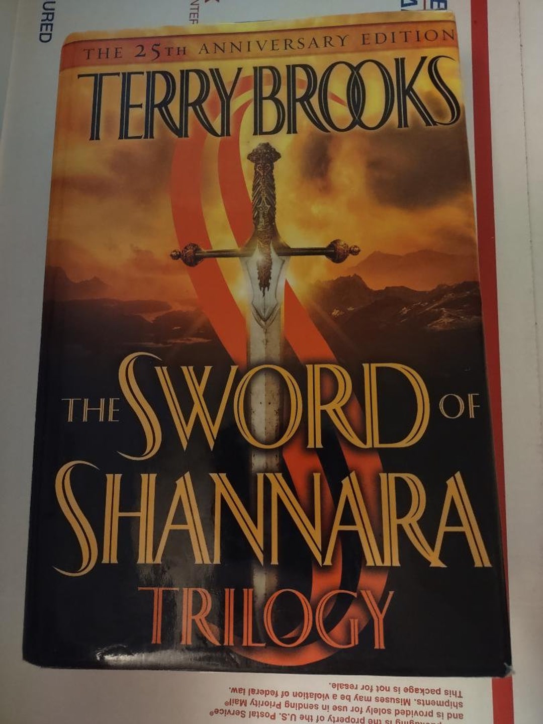 Das Zauberlied Von Shannara Fantasy Roman Terry Brooks The Sword of Shannara Trilogy by Terry Brooks 25th Anniversary 2002
