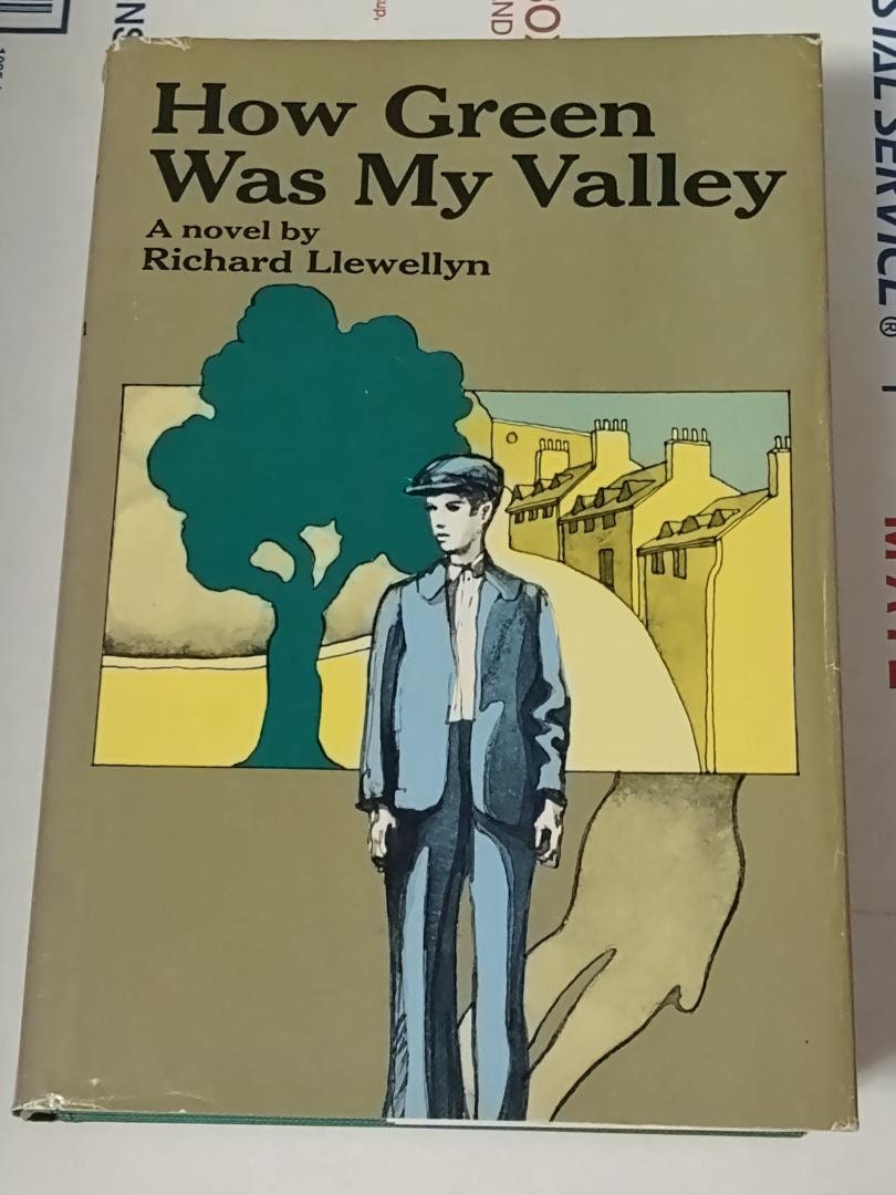 Rare 1940 How Green Was My Valley Book: Richard Llewellyn HCDJ