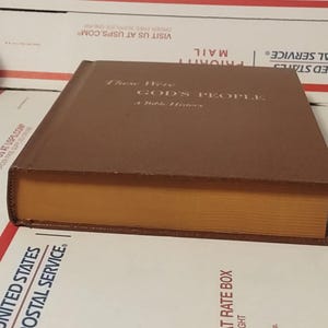 These Were God&#39;s People, A Bible History: the Story of Israel and Early Christianity, Based on the Holy Scriptures 1966 HC Like New