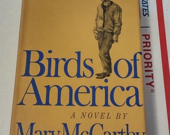 Birds of America una novela de Mary McCarthy 1971 Book Club Edition, Libro vintage