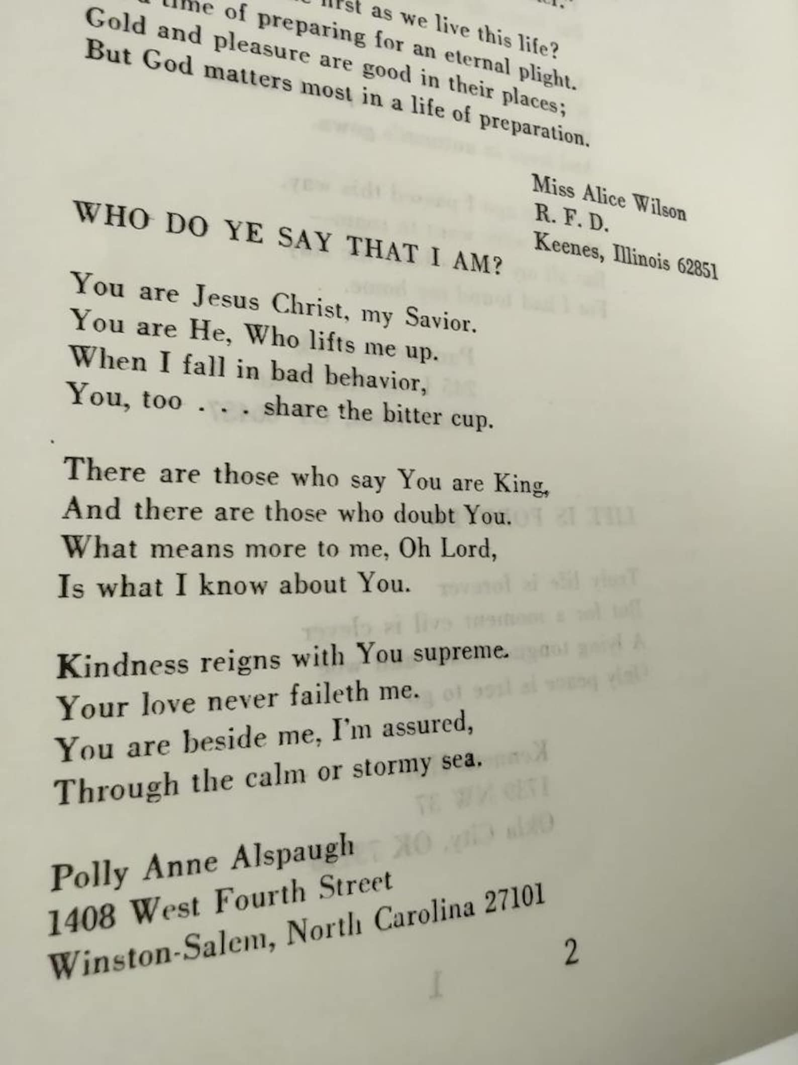 A Collection of Religious Poems Published by National Society Etsy