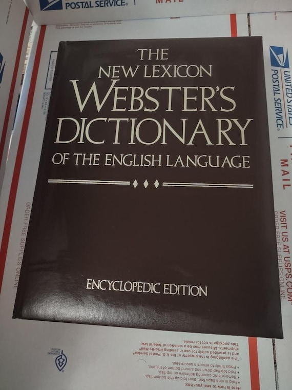 1989 New Lexicon Webster's Dictionary: Encyclopedic Edition