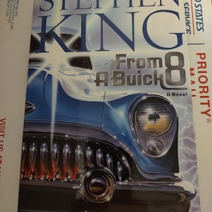 From a Buick 8 by Stephen King First Edition, 1st Print Hardcover 2002  ISBN 0743211375 Fiction, Horror, Vintage book, Like New