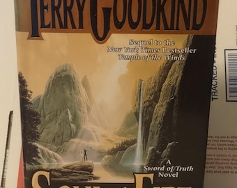 Soul Of The Fire by Terry Goodkind, 1st Edition, 1st Printing 1999 HCDJ  Sword of Truth Book 5, Fantasy, Fiction, 0312890540, Like New Book