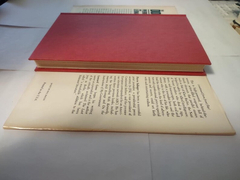 THE DOSSIER by Leonard Gross & Pierre Salinger 1984 Hardcover - Etsy