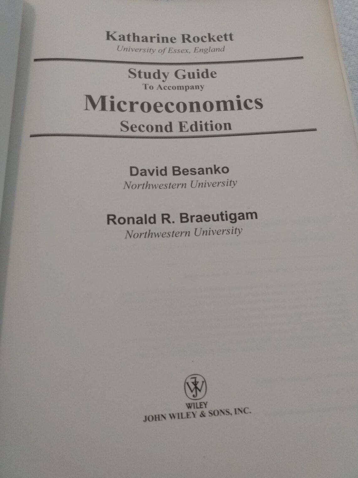 case study for microeconomics