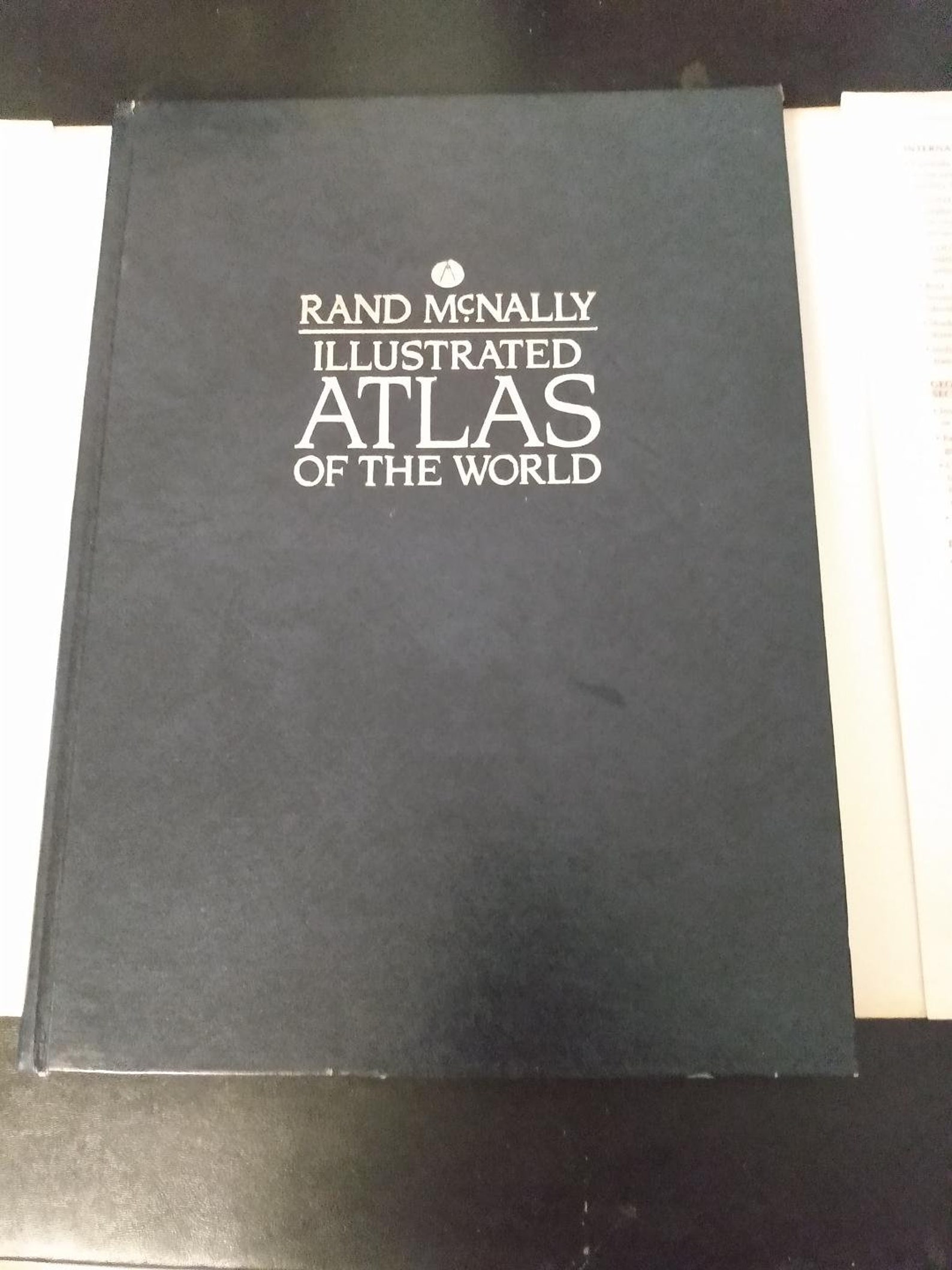 Rand Mcnally Illustrated Atlas of the World 1986 HCDJ Vintage Book - Etsy