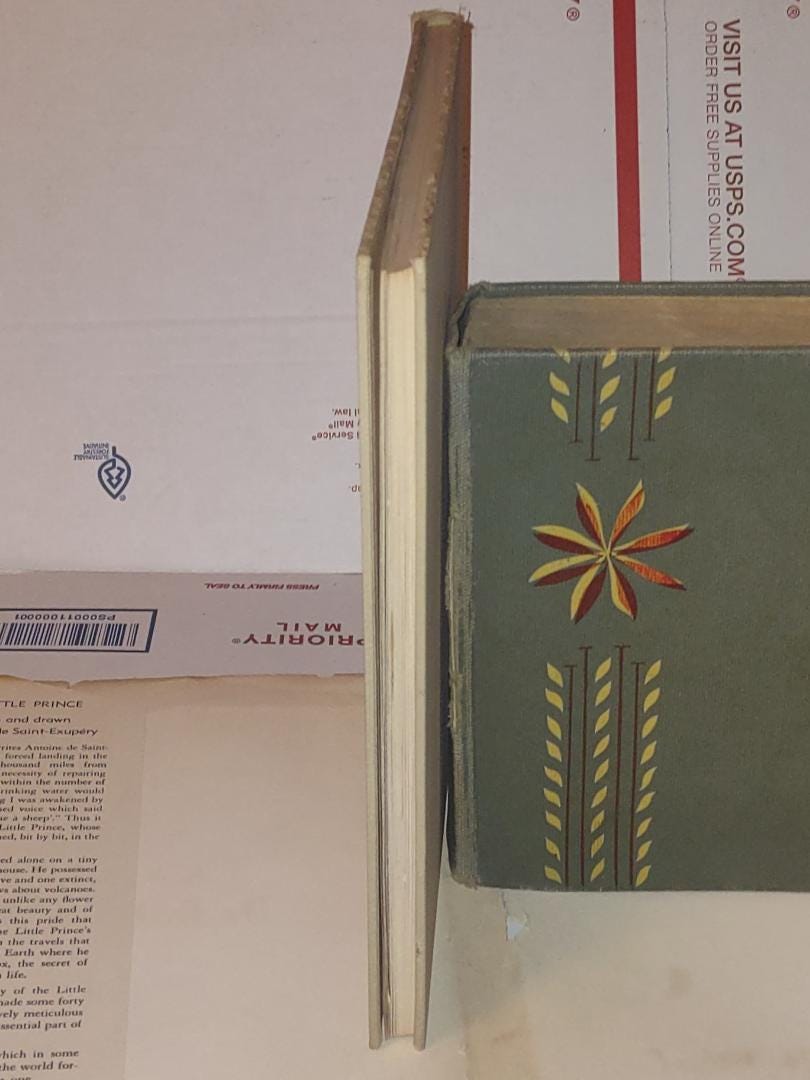 Antoine De Saint-exupery; the Little Prince. 1957 Edition Dust