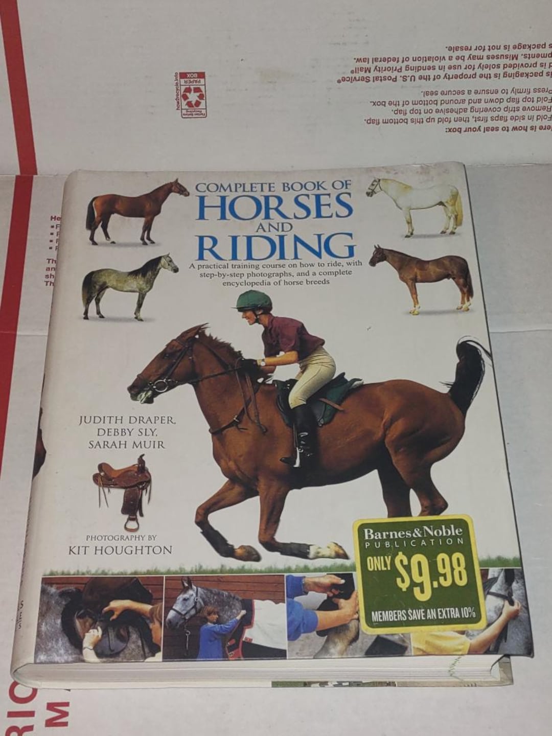 Complete Book of Horses and Riding by Judith Draper, Debby Sly, Sarah ...
