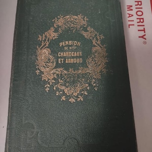 1860 Book - Masterpieces by Pierre Corneille with A Short History Of French Theater, A Biography of the Author Hardcover, Language French