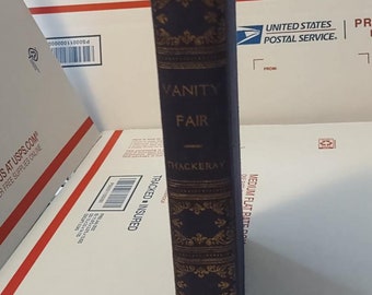 Vanity Fair by William Thackeray the book league of America 1930 Hardcover, Classics, Historical Fiction, Antique book